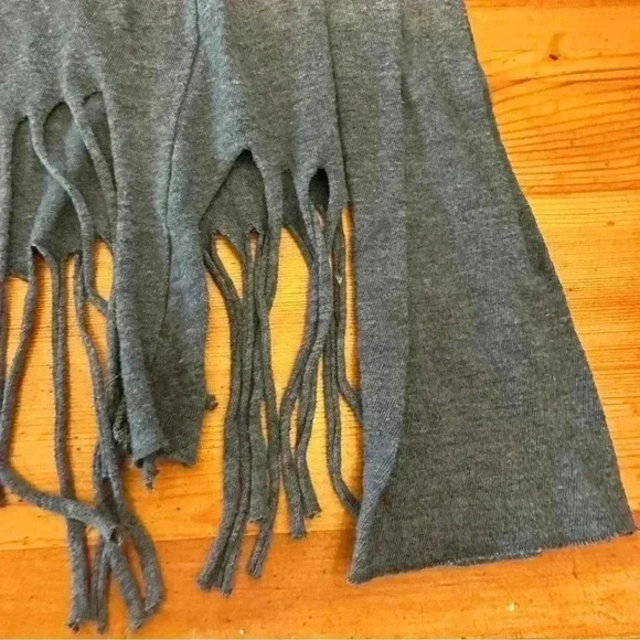 So Nikki All American clothing Co. Long sleeve fringe top girl ombré L(14) - Picture 6 of 7